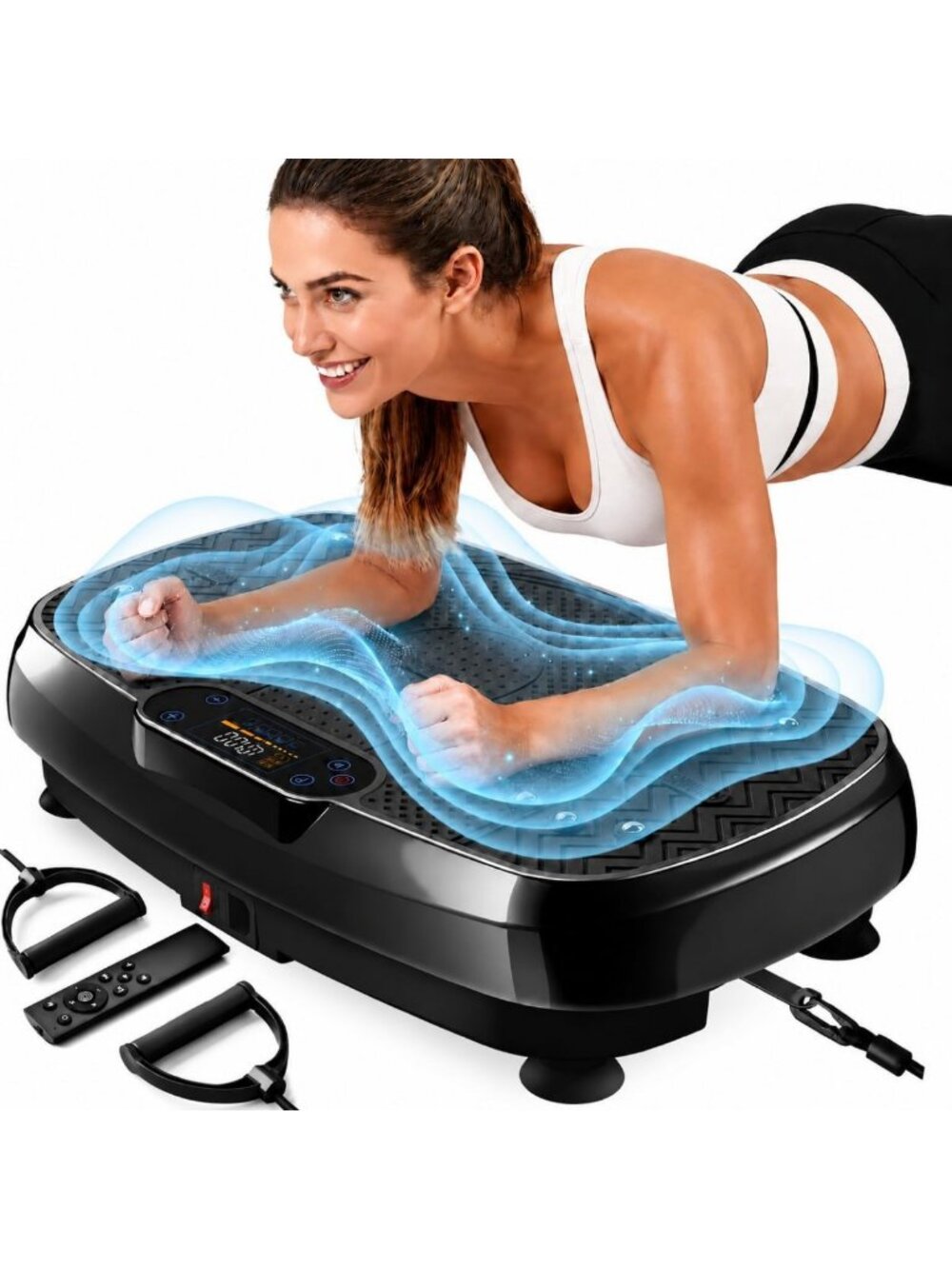 3D Whole Body Vibration Plate Exercise Machine for Home Gym Fitness Equipment